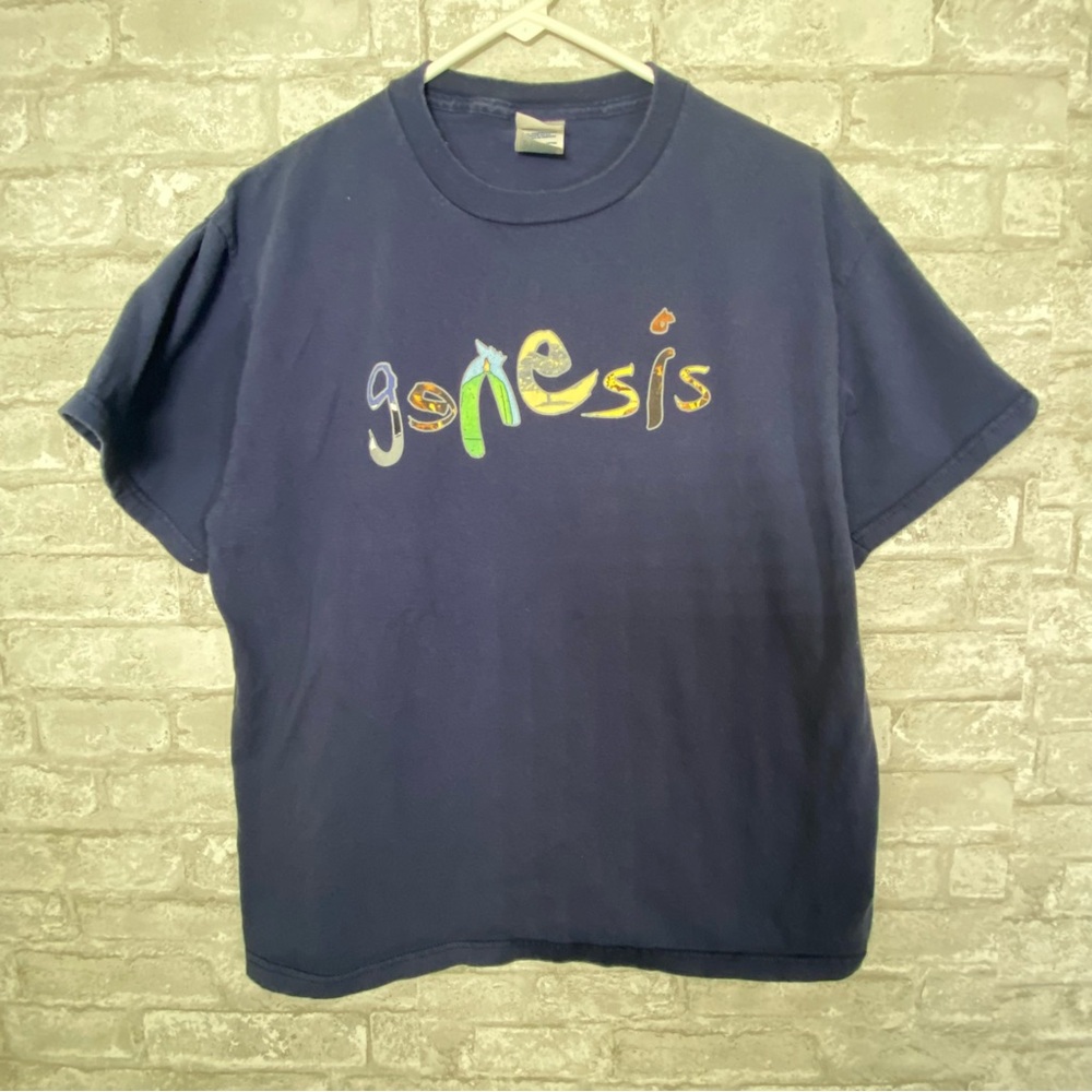 Y2K Genesis double sided 2007 tour t shirt‎ size large unisex 100% cotton